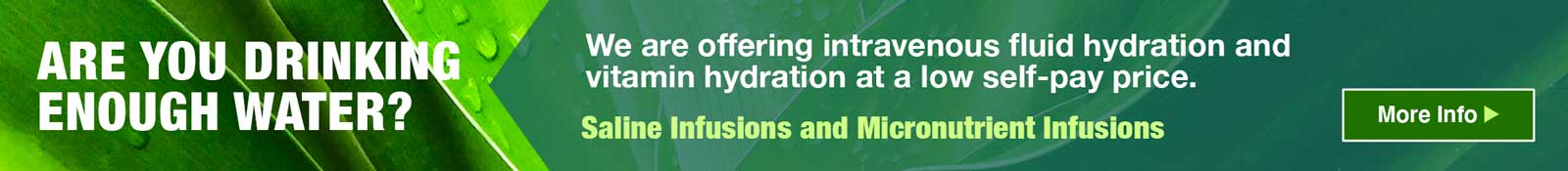 infusion hydration banner